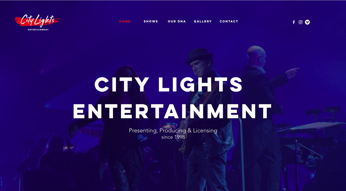 City Lights Entertainment hero image